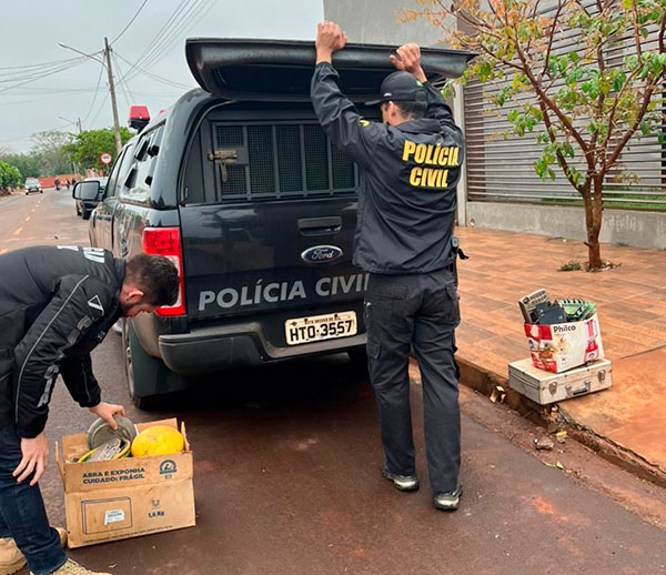 divulgação - Em Assis foram cumpridos 8 mandados - Foto: Divulgação/Polícia Civil