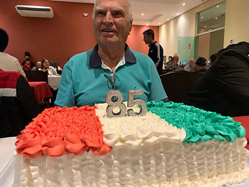 Divulgação - Ângelo completou 85 anos em maio deste ano - Foto: Divulgação