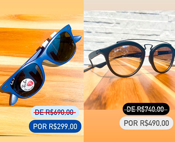 Divulgação - Promoções em óculos de sol na Óticas Silvia - Foto: Divulgação
