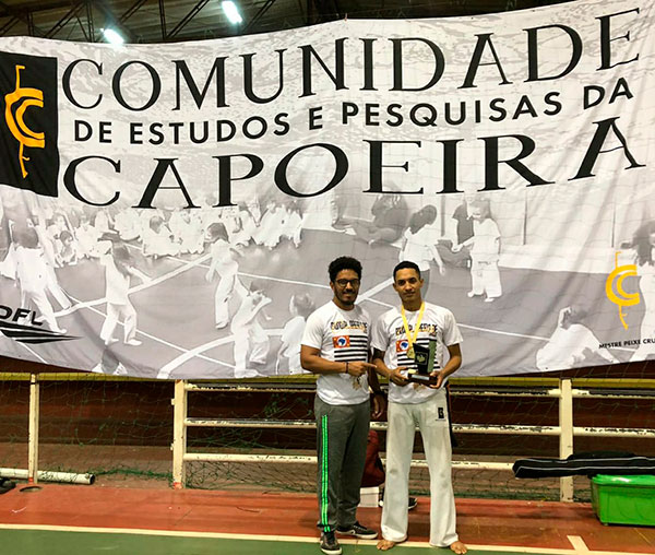 Divulgação - Professor André Machado e atleta Rhuan Henrique Silva - Foto: Divulgação