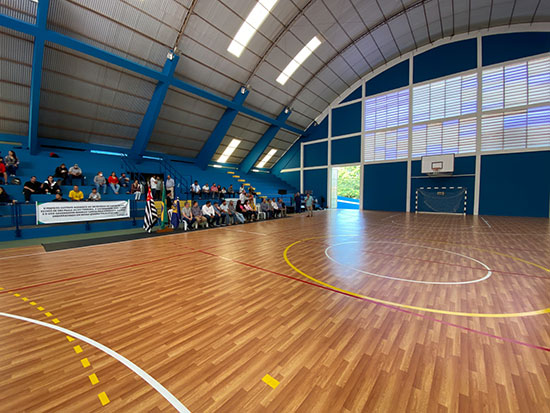 Divulgação - Quadra municipal de basquete - Foto: Divulgação