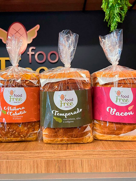 divulgação - São mais de 10 variedades de pães na Food Free - Foto: Divulgação