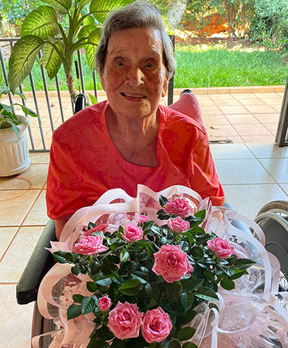 Divulgação - Rosa Bertolucci, 106 anos - Foto: Divulgação
