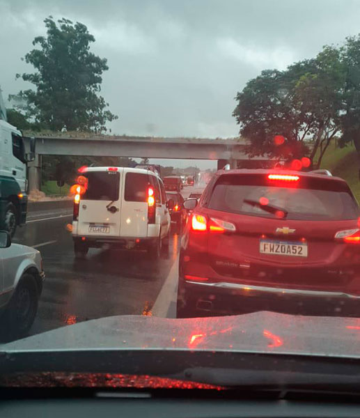 divulgação - Pontos de congestionamento na Rodovia Raposo Tavares - Foto: Divulgação