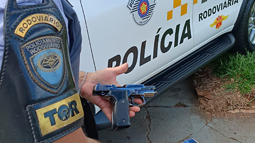 Divulgação - Homem é preso com arma de fogo na Miguel Jubran em Florínea