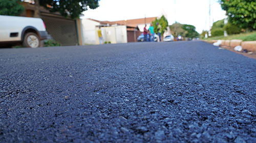 Divulgação - foram renovados um total de 6.629,91 m² de asfalto - Foto: Divulgação