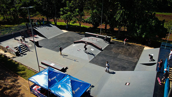 divulgação - Pista da skate de Tarumã - Foto: Divulgação/Prefeitura de Tarumã