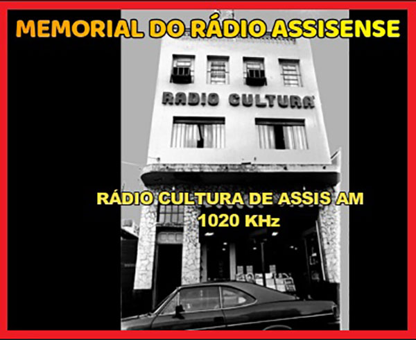 Divulgação - Prédio antigo da Rádio Cultura em Assis - Foto: Memorial do Rádio Assisense