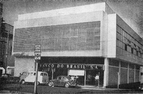 Divulgação - Banco do Brasil Praça Arlindo Luz - Foto: (Facebook Memóia Fotográfica Assisense)