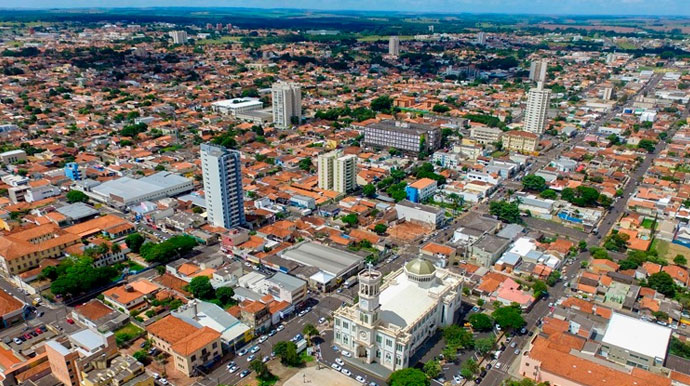 Divulgação - Vista aérea de Assis - Foto: Reprodução/Prefeitura Municipal de Assis