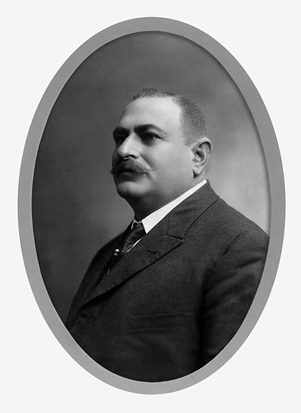 O engenheiro italiano José Giorgi, considerado como grande desbravador da região da Alta Sorocabana, no Oeste Paulista