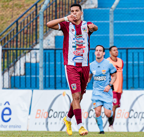 Paulo H Dias - Thailor marcou seu quinto gol com a camisa do VOCEM - Foto: Paulo H Dias
