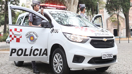 Divulgação/Polícia Militar - Suspeito do furto ainda está foragido