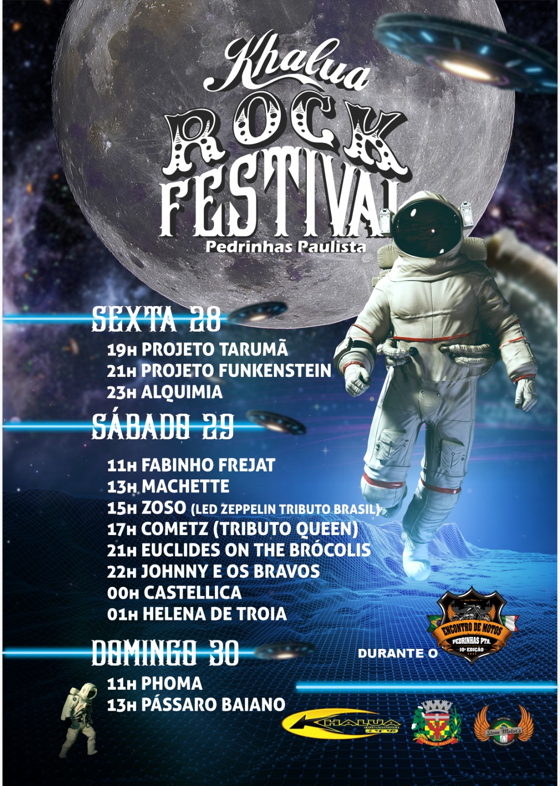 Divulgação - Programação completa do Khalua Rock Festival 2023