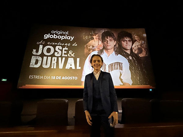 Divulgação - Pedro Tirolli na pré-estreia de 'As Aventuras de José e Durval' - Foto: Divulgação/Assessoria de Imprensa