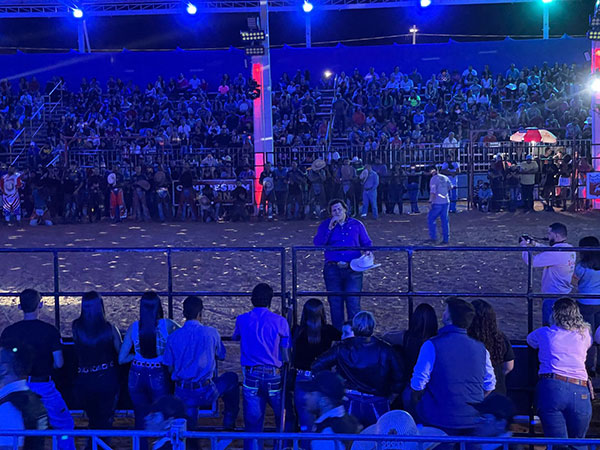 Divulgação - Estrutura com arena coberta foi um dos diferenciais da festa - Foto: AssisCity