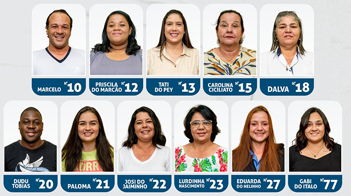Divulgação - Candidatos ao Conselho Tutelar de Florínea - FOTO: Divulgação