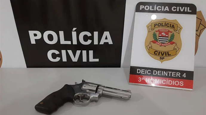 Polícia Civil/Divulgação - Dois homens são presos por tentar matar o mesmo homem duas vezes em Bauru - FOTO: Polícia Civil/Divulgação