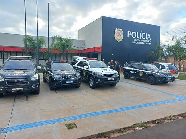 Divulgação - Delegacia de Paraguaçu Paulista - Foto: Polícia Civil