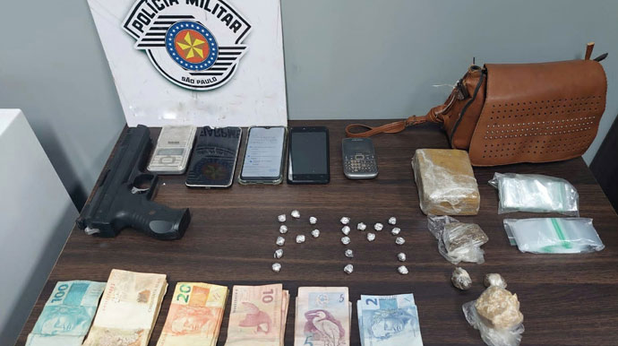 Divulgação - Polícia prende homem por furto e dono de bar por tráfico de drogas em Ibirarema