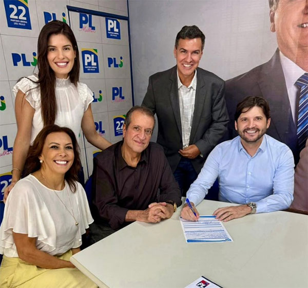 Divulgação/Instagram - Reunião realizada em São Paulo com o deputado federal Capitão Augusto e a deputada estadual Dani Alonso - Foto: Divulgação/Instagram