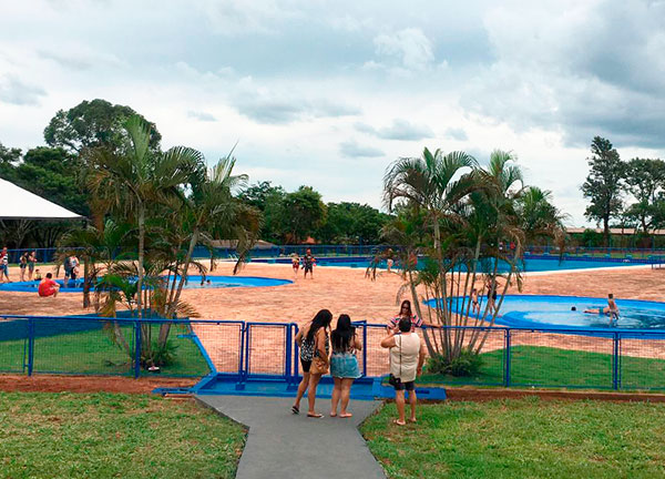 Divulgação - O Ecoparque oferece campos de futebol, quadras esportivas e quiosques que podem ser alugados - Foto: Prefeitura Municipal de Assis