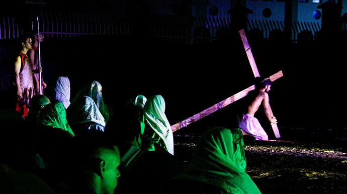 Escalada/Divulgação - Grupo de Jovens Escalada encena a Paixão de Cristo neste Domingo de Ramos - FOTO: Escalada/Divulgação