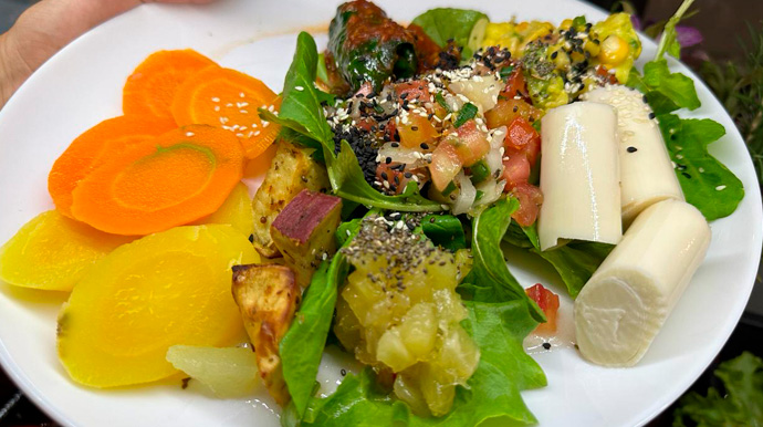 Portal AssisCity - A House também oferece opções de pratos vegetarianos - Foto: Portal AssisCity