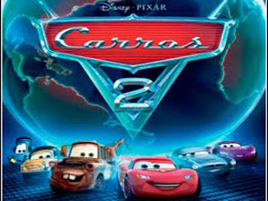 Animação “Carros 2” está em cartaz no cinema municipal