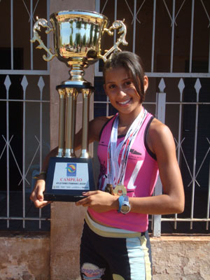 Atleta paraguaçuense é a mehor do país ao vencer as Olimpíadas Brasileiras na Paraíba