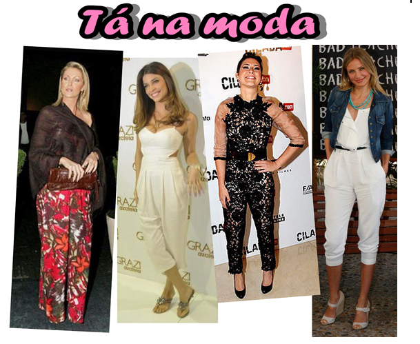 Tá na moda! Macacão feminino