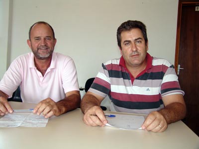 Vereadores José Fernandes e Márcio Veterinário discutem possível aliança para eleições/2012