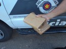 Casal é detido com tijolo de maconha próximo a Lutécia