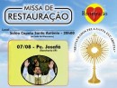 Comunidade Restauração convida para missa de restauração