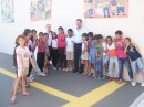 Alunos da EMEIF João de Castro visitam exposição de artes