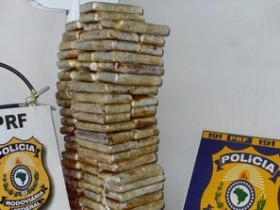 Federal apreende 57 quilos de maconha que iriam de Assis para o Espírito Santo