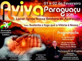 Comunidade católica realiza “Aviva Paraguaçu” no próximo mês