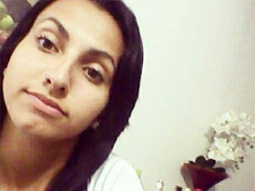 A atleta Bruna Rodrigues comemora seus 18 anos