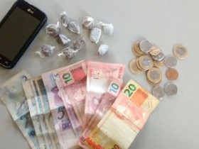 Adolescente é flagrado praticando tráfico de drogas em Quatá