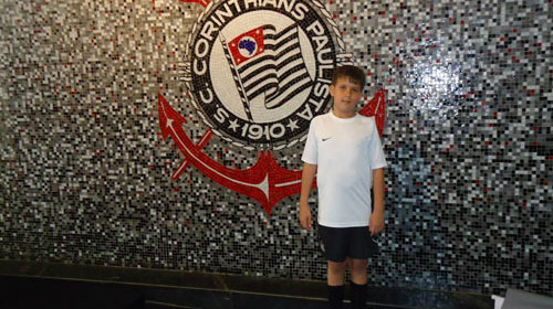 Assisense de 11 anos faz teste no Corinthians