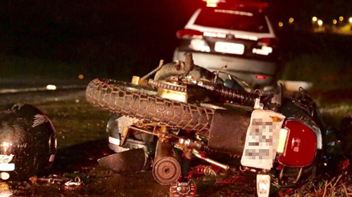 Acidente entre carro e moto deixa dois mortos em Getulina