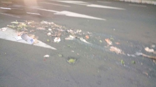 Comerciante da região central reclama dos serviços de coleta do lixo