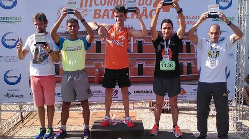 Jairo Ortega é campeão de Corrida de Rua, em Bauru