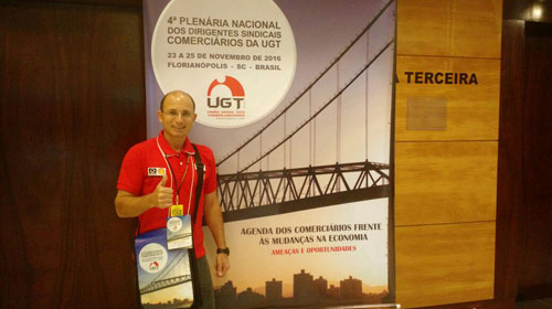 Sincomerciários participa da 4ª Plenária Nacional Comerciária da UGT