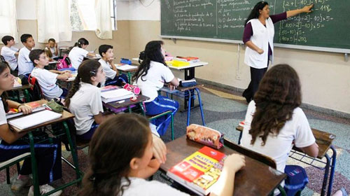 44% dos estudantes brasileiros tem desempenho menor que o adequado