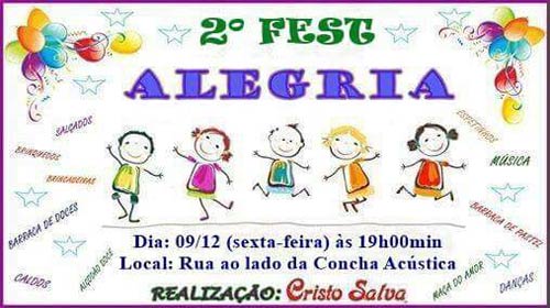 2º Fest Alegria da Igreja Cristo Salva