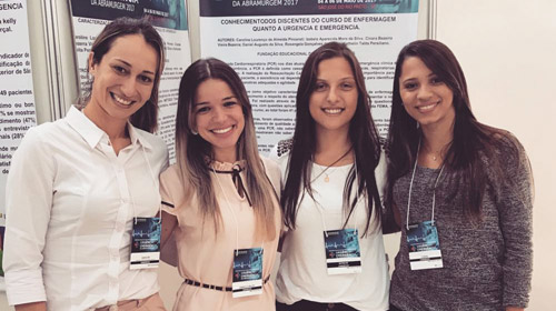 Enfermagem da FEMA participa de congresso em São José do Rio Preto