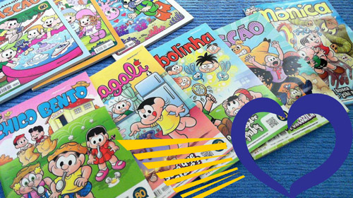 Nosso Lar solicita doações de gibis para compor seu espaço de leitura