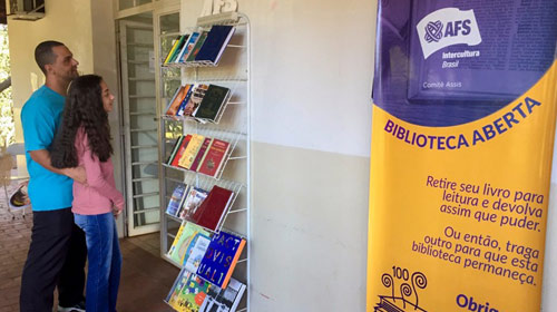 Parque Buracão inaugura Biblioteca Aberta
