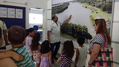 Crianças da Casa de Acolhida visitam SABESP